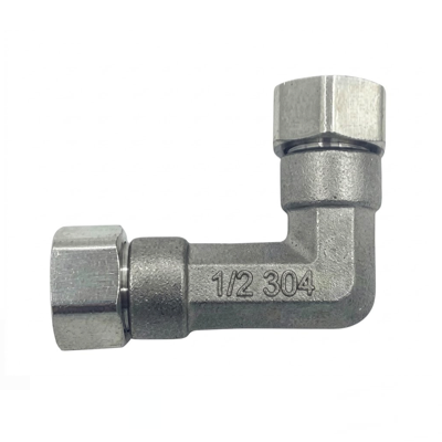HardwareCity PA526 1/2" FEMALE X 1/2" FEMALE X 1/2" FEMALE COUPLING STAINLESS STEEL